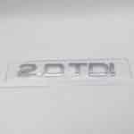 Logo 2.0 TDI argenté