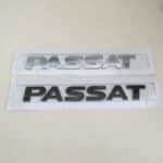 Logo Passat noir et argent
