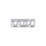 Logo TDI VW argent