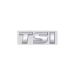 Logo TSI VW argenté