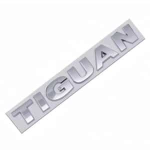 Logo Tiguan argent
