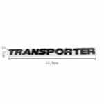 Logo Transporter VW dimensions
