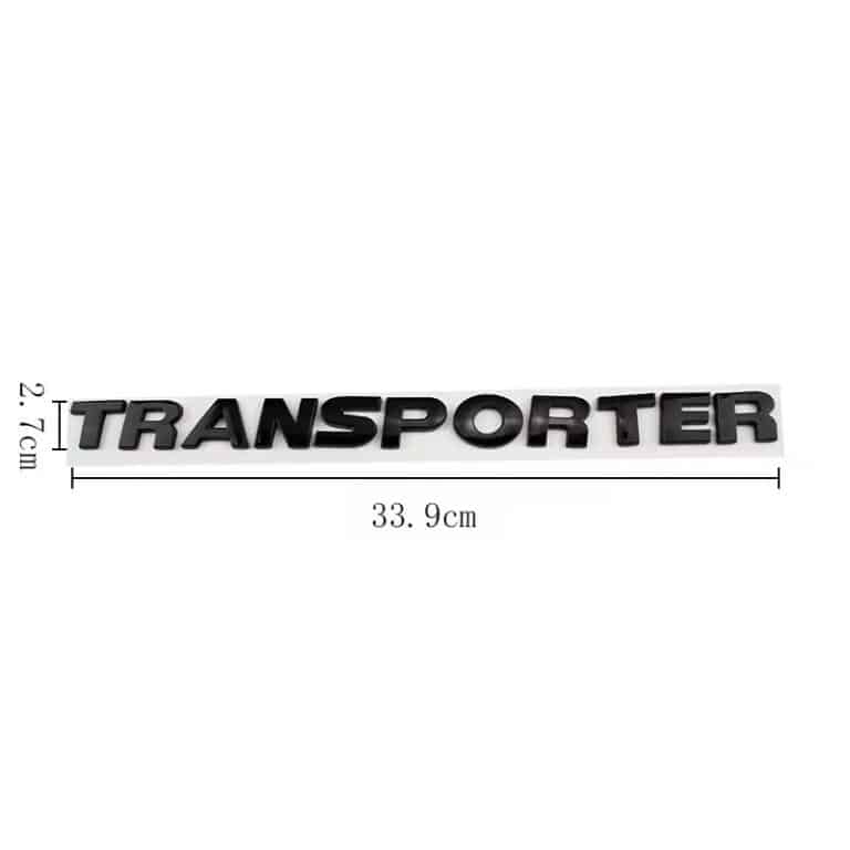Logo Transporter VW dimensions
