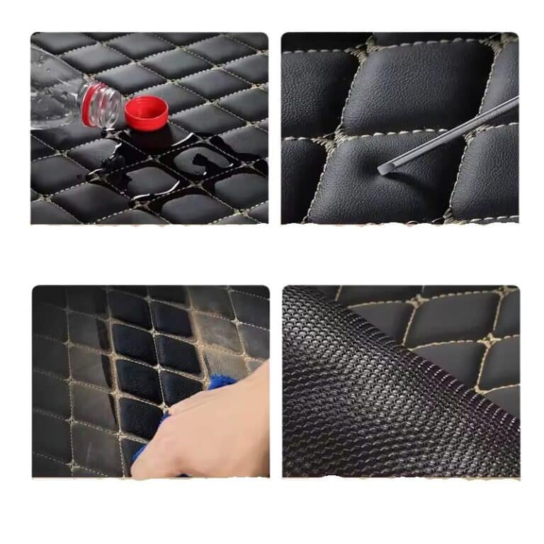 Tapis coffre détails