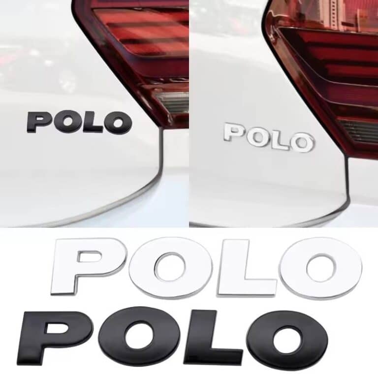 VW Polo Stickers Noir et blanc
