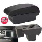Accoudoir central Polo usb coutures blanches
