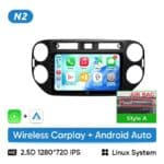 Autoradio Golf Plus 9 CarPlay & Android Auto Style A