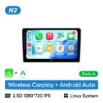 Autoradio Polo 4 CarPlay & Android Auto 2go essentiel N2 style A