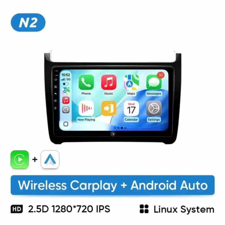 Autoradio Polo 5 CarPlay & Android Auto N2