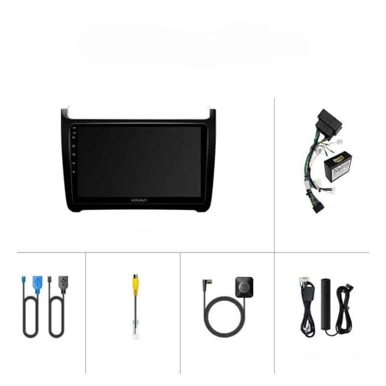 Autoradio Polo 5 CarPlay & Android Auto inclus