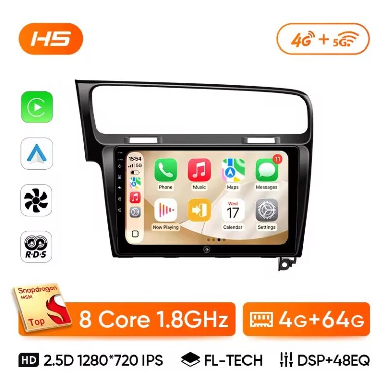 Autoradio golf 7 4go+ 64 Go H5.