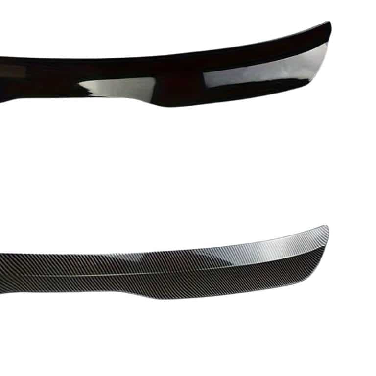 Becquet pour Golf 5 – Spoiler arrière noir ou effet fibre de carbone les 2