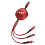 Câble USB Volkswagen GTI rouge