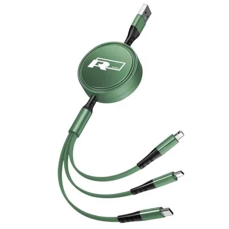 Câble USB Volkswagen Rline vert