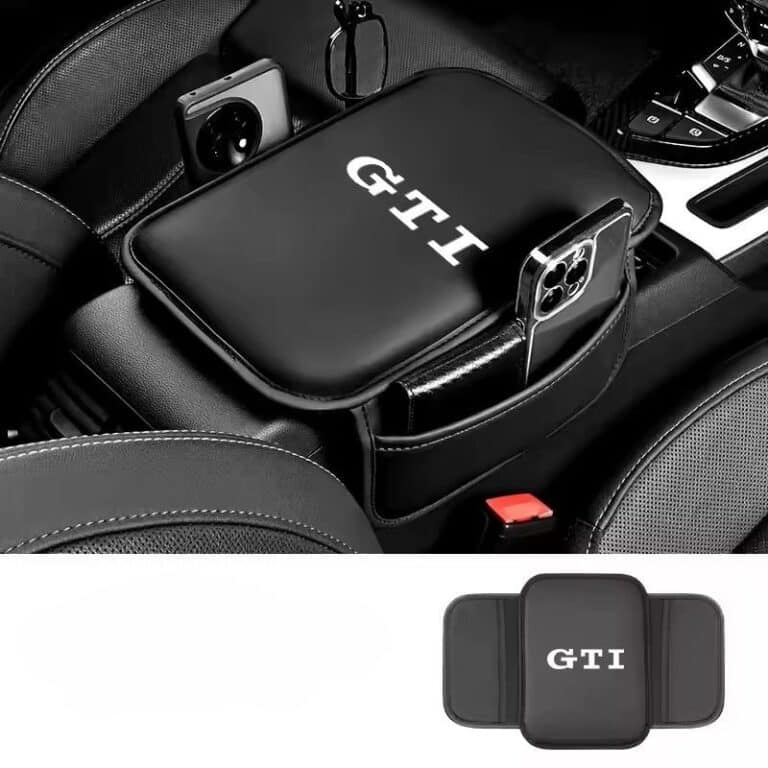 Coussin accoudoir central voiture GTI Noir