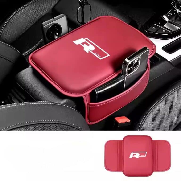 Coussin accoudoir central voiture Rline rouge