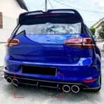Diffuseur arrière double sortie Golf 7 R image 2