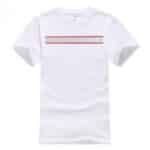 GTI T-shirt homme 100% coton blanc