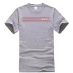 GTI T-shirt homme 100% coton gris clair