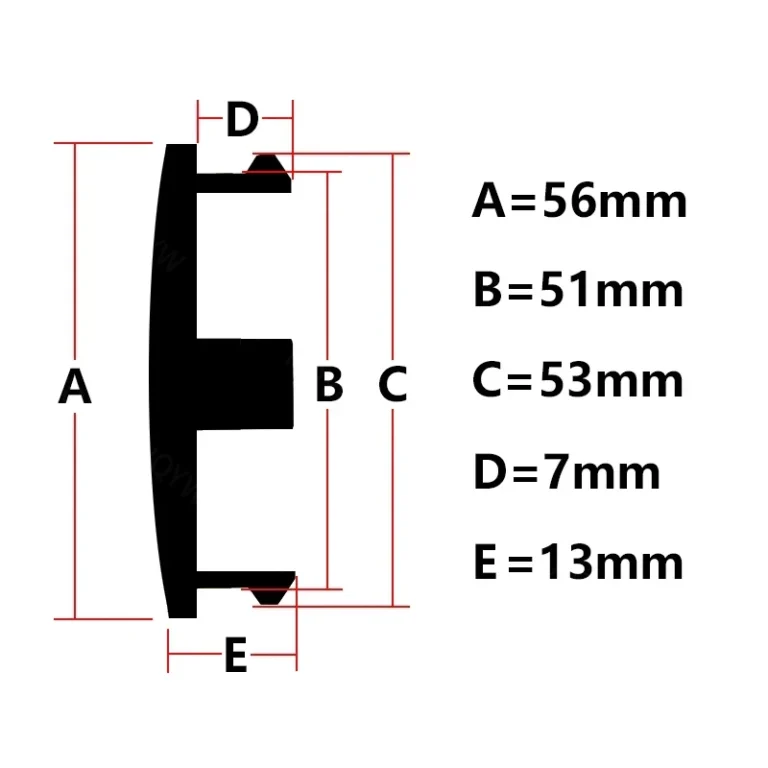 Cache moyeu VW 56mm