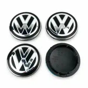 Cache moyeu VW 65mm - 65 mm motif angulaire