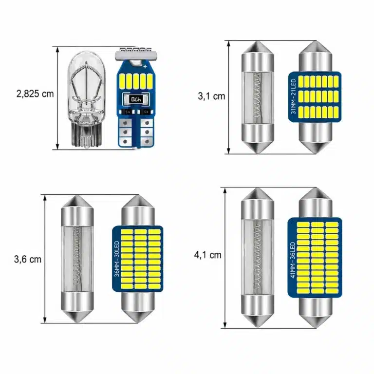 Kit LED intérieur voiture Golf 6